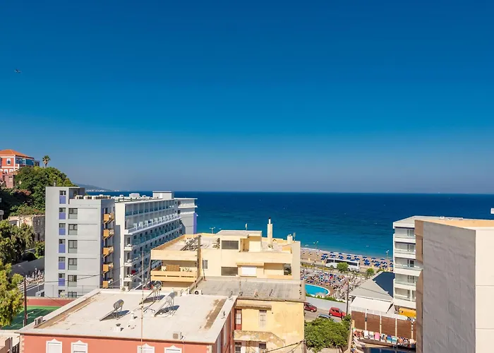 Sea And The Rhodes City