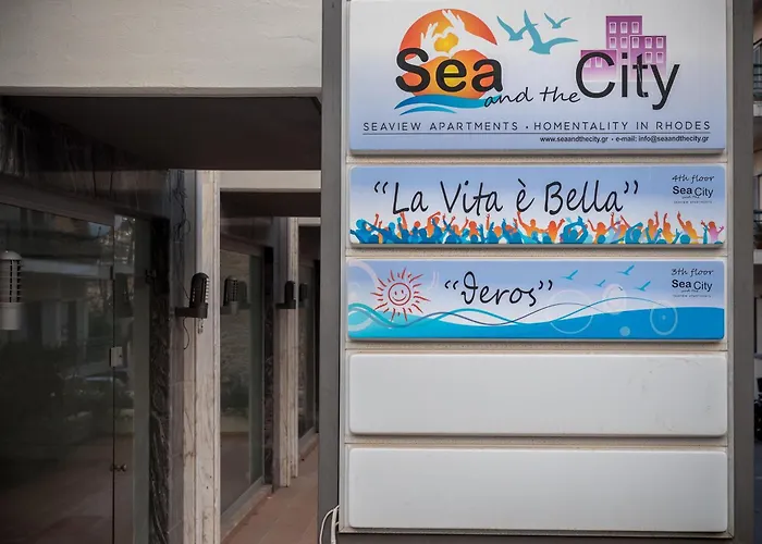 Sea And The Daire Rhodes City