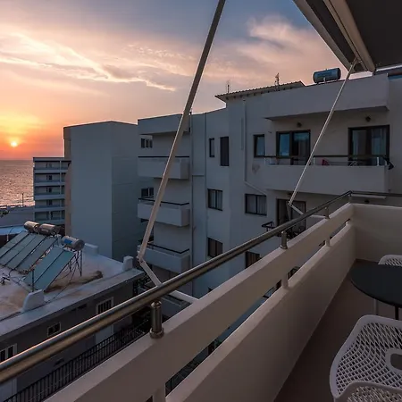 Apartment Sea And The Rhodes City