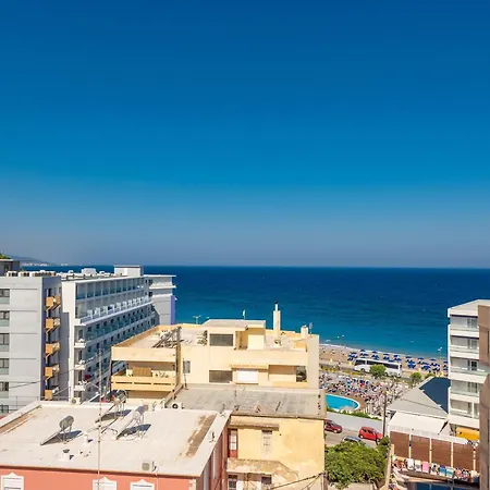 Sea And The Rhodes City