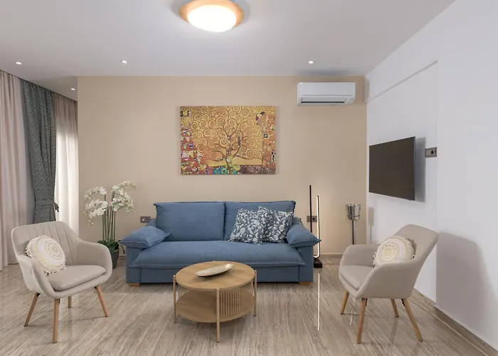 Apartment Sea And The Rhodes City